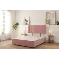 Kansas Divan Bed Base No Drawers & 26" Struts Headboard Single