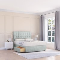 Alabama Divan Bed Base No Drawers & 26" Struts Headboard King