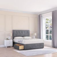 Highbury Divan Bed Base No Drawers & 26" Struts Headboard Super King