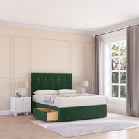 Highbury Divan Bed Base No Drawers & 26" Struts Headboard Super King