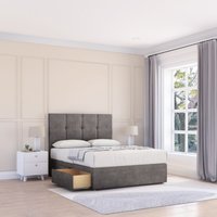 Jasmine Naples Bed Set 4 Drawers Mattress & 26" Headboard Double