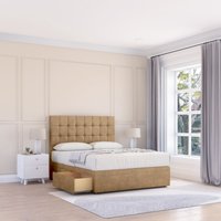 Alabama Dumfries Bed Set No Drawers Mattress & 54" Headboard Light King