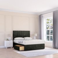 Kansas Dumfries Bed Set No Drawers Mattress & 54" Headboard Single