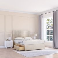 Manhattan Plush Bed Set 4 Drawers Mattress & 54" Headboard Double
