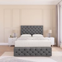 Watson Plush Bed Set No Drawers Mattress & 54" Headboard Double