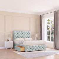 Watson Naples Bed Set 4 Drawers Mattress & 54" Headboard Double