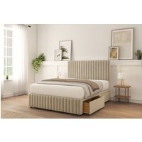 Madison Plush Bed Set 2 Drawers Mattress & 26" Headboard Double