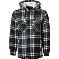 Hooded Fleece Lined Shirt