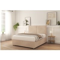 Montana Naples Bed Set No Drawers Mattress & 26" Headboard Light Double