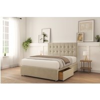 Alabama Plush Bed Set 2 Drawers Mattress & 26" Headboard Double