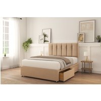 Highbury Plush Bed Set 2 Drawers Mattress & 26" Headboard Double