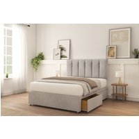 Highbury Naples Bed Set 2 Drawers Mattress & 26" Headboard Double
