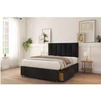 Highbury Naples Bed Set 2 Drawers Mattress & 26" Headboard Double