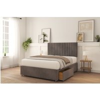 Manhattan Naples Bed Set 2 Drawers Mattress & 26" Headboard Double