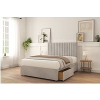 Manhattan Naples Bed Set 2 Drawers Mattress & 26" Headboard Single