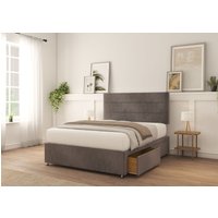 Texas Naples Bed Set 2 Drawers Mattress & 26" Headboard Single