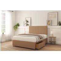 Manhattan Dumfries Bed Set 2 Drawers Mattress & 26" Headboard Light Single