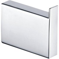 Modern Brass Square Robe Hook CP Chrome