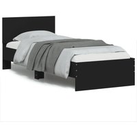 Bed Frame without Mattress Headboard 75x190 cm Small Single