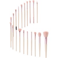 SHEONLY Set of 20 Makeup Brushes Tool in Pink