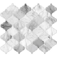 10Pcs Peel & Stick 2.5mm Backsplash Mosaic Wall Stickers