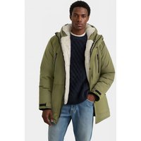 Winter Mid Length Padded Coat Jacket Removable Hood