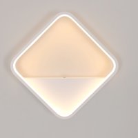 Sleek Square LED Wall Light 20W 3000K Warm 25x25x5cm x 25 x 5 cm