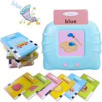 Dyzi Interactive Learning Cards for Toddlers 2-6: 224 Preschool Flashcards - Educational Toy in Blue