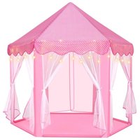 Fairy Princess Hexagon Tent LED Lights Indoor & Outdoor Playhouse