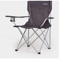 Dyzi Peak Camping Folding Chair Comfortable Portable Outdoor Seating in Black