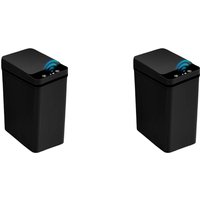 2pcs Motion Sensor Trash Cans Slim Automatic Touchless Bins