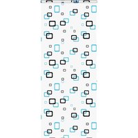 Shower Roller Blind Cassette 110x240 cm Fabric Width 106 cm