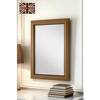 Yearn Mirrors Classic Gold Beaded Mirror 93x67.5cm | Size: 93x67.5 cm