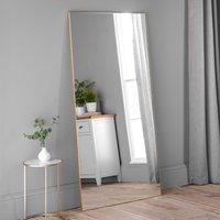 Yearn Mirrors Large Full Length Minimal Mirror In Gold 180X110CM | Size: 180X110 cm