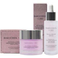 London Botanical Laboratories Bakuchiol Gift Set ( Serum + Moisturiser ) in Purple
