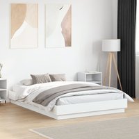 Berkfield Home Bed Frame without Mattress White 120x190 cm Small Double