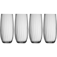 Galway Crystal 'Erne' Hiball Set of 4 in Clear