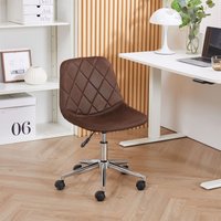 Office Chair Leather Suede Adjustable Height Swivel Load 1 Pack