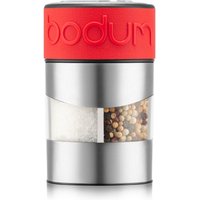 Bodum TWIN Salt & Pepper Grinder in Red
