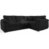 Delta Large 4 Seater Corner Sofa Right Hand Facing Jumbo Cord L Shape