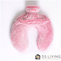 Luxury Hot Water Bottle Faux Fur Cover Medium