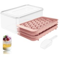 Mini Sphere Ice Cube Tray x 2 & Holder
