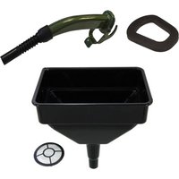Jerry Can Accessory Bundle Premium Metal Spout Rubber Seal Heavy Duty Funnel