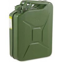 Pegdev 20L Heavy Duty Jerry Can UN Certified Portable Fuel Container Pack of 1 in Dark Green