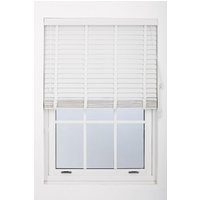 Faux Wood Venetian Blinds 50mm Slat Window Shade Home & Office cm width x 150 cm drop