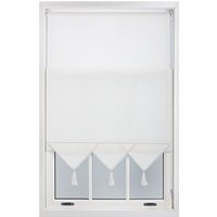 Triangle Peak Window Roller Blind Metal Fittings cm width x 210 cm drop