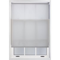 Furnished Grey Daylight Roller Blinds - Trimmable Window Shade | Size: 180 cm width x 210 cm drop