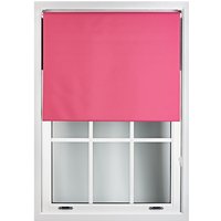 Fuchsia Pink Blackout Roller Blinds Trimmable Window Shade Home & Office cm width x 210 cm drop