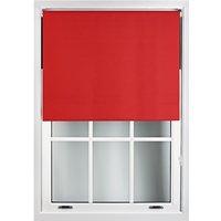 Furnished Red Blackout Roller Blinds - Trimmable Window Shade for Home & Office | Size: 150 cm width x 210 cm drop