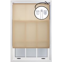 Cappuccino Daylight Roller Blinds Metal Fittings Trimmable Window Shade cm width x 165 cm drop